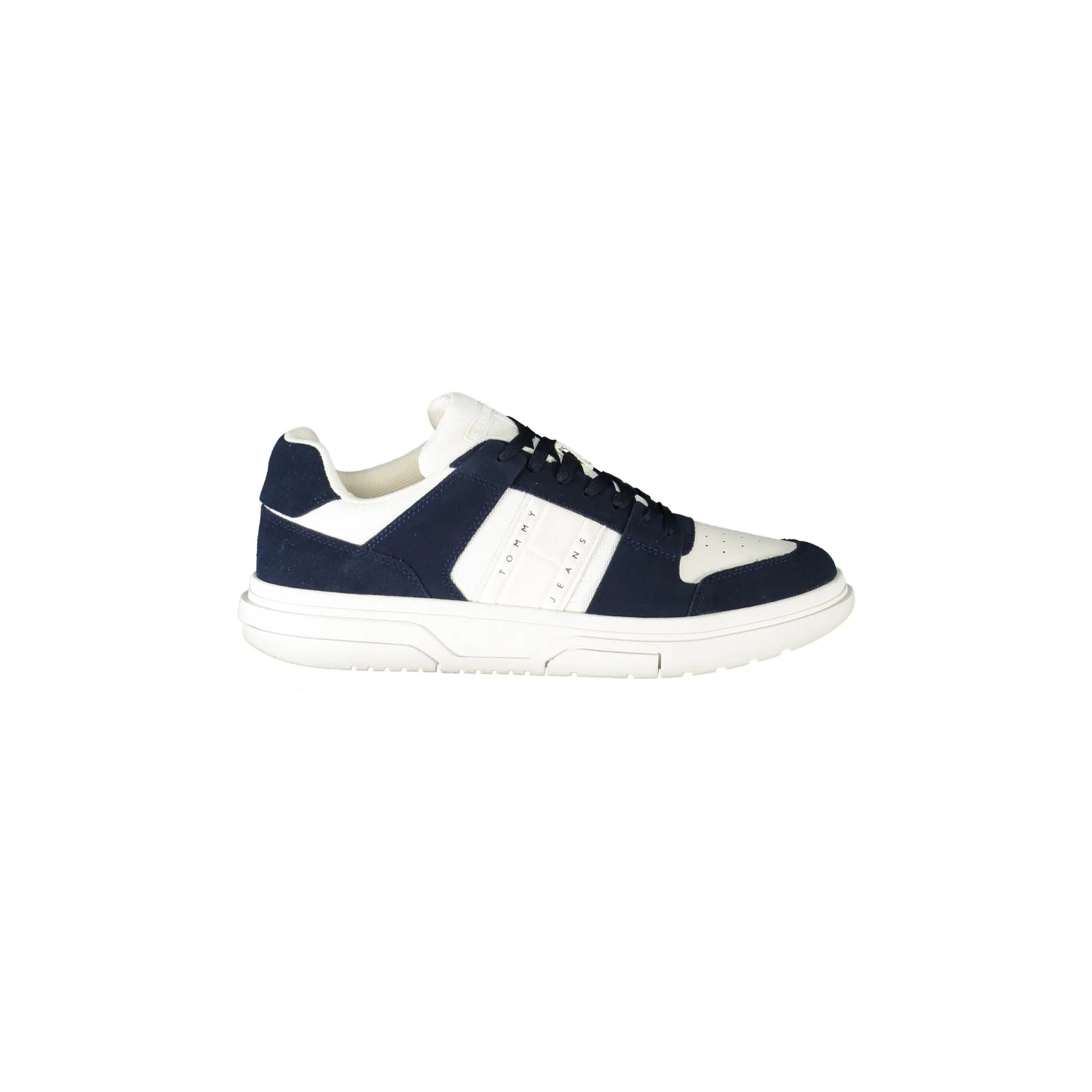 TOMMY HILFIGER Scarpe Sneakers Uomo Blu con Dettagli a Contrasto - foto prodotto
